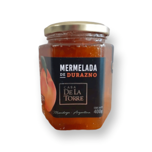 Mermelada De Durazno *400g Hexag Casa De La Torre