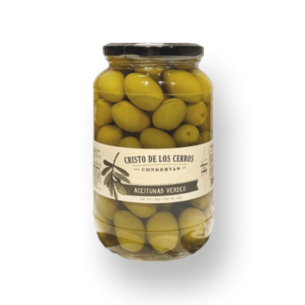 Aceitunas Verdes Rellenas Con Pimiento Morron *2800g Cristo