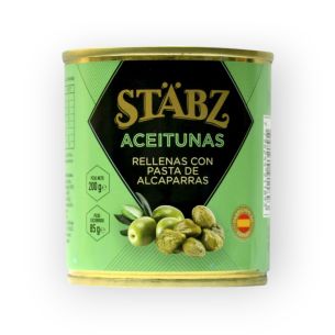 Aceitunas Rellenas Con Alcaparras *200g Stabz 