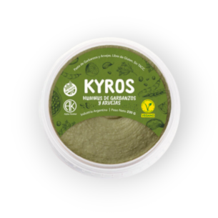 Hummus De Garbanzos Y Arvejas *230g Kyros