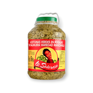 Aceitunas Verdes Rodajas Manzanilla *5kg La Salerosa