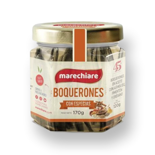 Boquerones En Aceite Con Especias *170g Marechiare