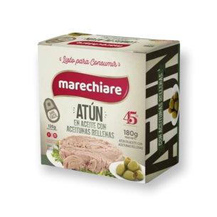 Atun En Aceite Con Aceitunas Rellenas *180g Marechiare