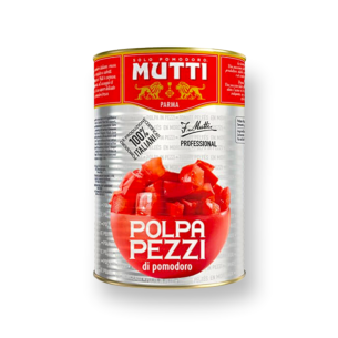 Polpa Pezzi Cubeteada *4.05kg Mutti