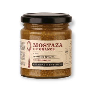 Mostaza En Granos Con Miel *175g Recetas