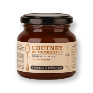 Chutney De Membrillo *210g Recetas