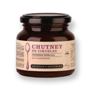 Chutney De Ciruelas *210g Recetas