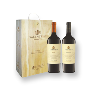 Salentein Reserve Mb - Cab Sauvignon Estuche Madera X 2 Bot *750ml