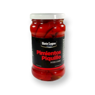 Morrones Enteros Piquillo *295g Siete Lagos 