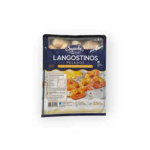 Langostinos Pelados Cocidos *250g Superbe 