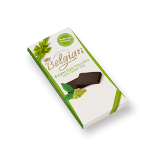 Chocolate Green Tea Reduc Azucar *100g The Belgian