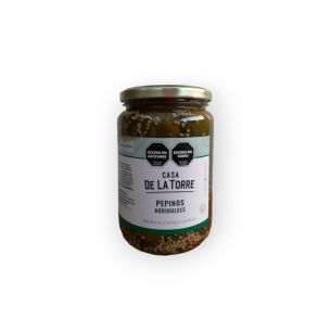 Pepinos Agridulce En Vinagre *600g Casa De La Torre 