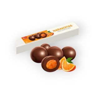 Tubo Naranjas Con Chocolate Semiamargo *45g Drimer