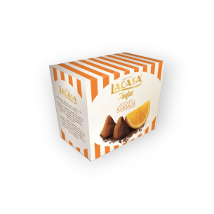 Trufas Al Cacao Puro Naranja *200g Lacasa