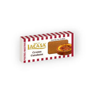 Turron Praline Crema Catalana *225g Lacasa