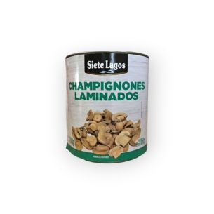 Champignon Laminados *2,84kg Lata Siete Lagos