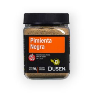 Pimienta Negra Molida *190g Dusen