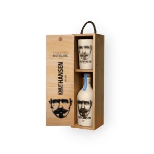 Gin Knut Hansen *500ml + Vaso + Estuche Madera